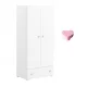  Dulap Kobi DREAMS 80 x 177 x 50 cm alb
