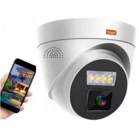  MONITORIZARE CAMERA EXTERIOR PoE WiFi 5Mpx HD TUYA