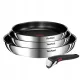 Set de tigăi Tefal Ingenio Emotion 22, 24 și 28 cm cu mâner