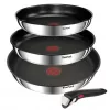 Set de tigăi Tefal Ingenio Emotion 22, 24 și 28 cm cu mâner