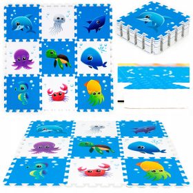  Puzzle-uri STICK educational SEA FOAM 9 buc