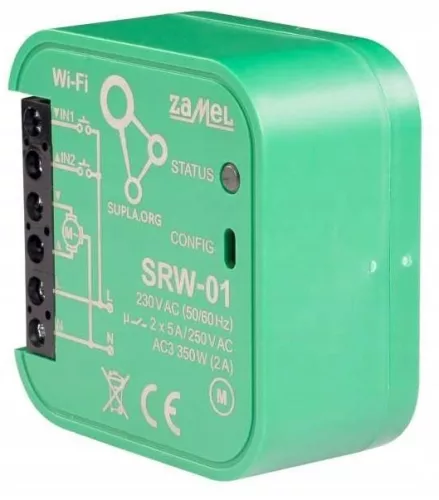 Modul Wi-Fi pentru jaluzele Zamel SUPLA SRW-01 pentru acționări de 230 V