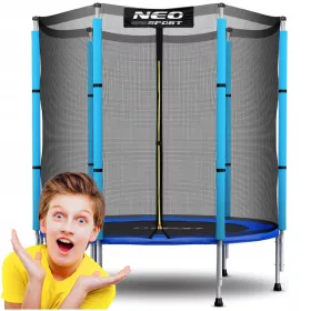  TRAMPOLINA DE GRADINA 140cm 4ft NEOSPORT PENTRU COPII