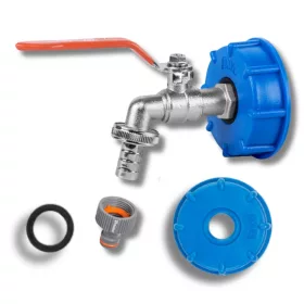    ROBINET PENTRU REZERVOR 1000 SUPPA DE SCOARE PENTRU FURUNUL MAUZER SET 1/2"