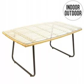    Masuta de cafea dreptunghiulara Intesi 95 x 55 x 42cm neagra