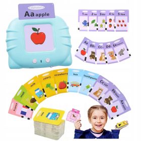    JUCĂRIE CITITOR DE CARDURI ENGLISH PENTRU ÎNVĂȚAREA LIMBURILOR DEPRIMITE 510 CUVINTE XXXL