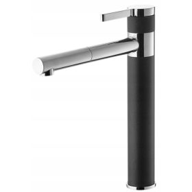  Baterie de bucătărie în picioare Moderno FLUSSO, neagră