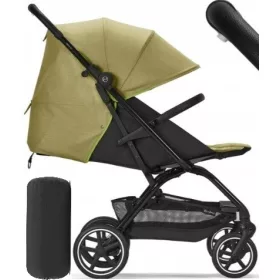    Cybex Eezy S+2 Urban Carucior Nature + WE ARE ONE CO GANTĂ DE TRANSPORT PENTRU cărucior mărimea XL