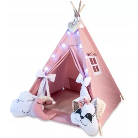  TIPI WIGGAM Cort Covoraș Perne Ghirlandă ușoară
