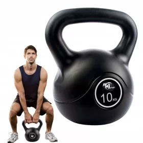  Kettlebelle Be4Sport 10 kg negru