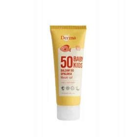   Balsam Protector Solar SPF50 Derma Sun Baby/Kids - Ideal pentru Copii și Piele Sensibilă