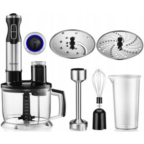    Transa Electronics BlendaFresh 1500 W blender de mână argintiu/gri