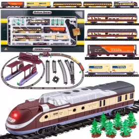  Set VAGON DE TREN LOCOMOTIVE electrice