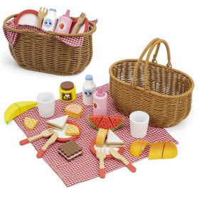  SET PICNIC DIN LEMN, JUCĂRIE PENTRU COPIL