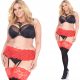  Sensual Stripants Ciorapi Jartiere PLUS SIZE