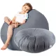  Pouf King of Chillout, nuanțe de gri
