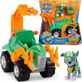  Figurină PAW Patrol Rocky + vehicul Cu macara