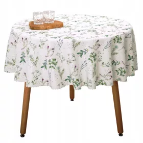    Fata de masa rezistenta la pete Elbrus Print B1465, Rotunda, 150 cm