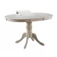 Masa rotunda extensibila Signal MESA 106 x 106 x 76cm alb