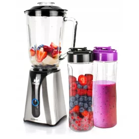    First Austria FA 5243-2 blender cu pahare 350 W argintiu/gri