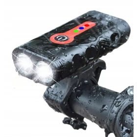    EX3MLY Iluminat biciclete FATA SPATE LAMPA BICICLETA IP65 1000 lm USB