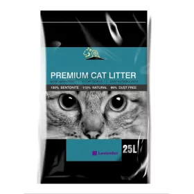  Așternut pentru pisici betonită 25L, inodor