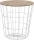  Masuta de cafea rotunda Intesi Suny 39x41 cm alb