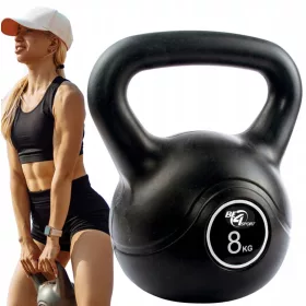  Kettlebelle Be4Sport 8 kg negru