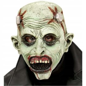    Mască de față din latex Widmann WI00392 zombie, nuanțe de verde