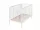  Pat din lemn Amal II ONE 60 x 120 cm alb