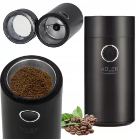    Polizor electric Adler, plastic, 75 g, negru, nuante de galben si auriu