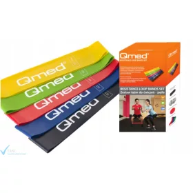  Banda de exercitii QMED 4,5-31,5 kg 5 buc.