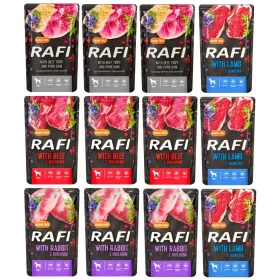 RAFI Hrana pentru caini PLUCET AMESTEC DE Arome 20x300G