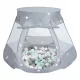  Selonis NZ-48-GREY Ball Cort 105x90 cm gri + 100 bile