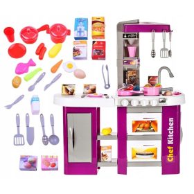  LT36 BUCĂTARE INTERACTIVĂ MARE PENTRU COPII, MOV