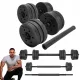  gantere bituminoase reglabile Be4Sport 2x 10 kg
