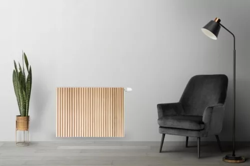 Capac magnetic al radiatorului EImage 80 × 60 cm, model lamelă