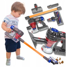    Aspirator vertical pentru copii cu sunet 2 în 1 și sunet cu funcție de aspirație portabilă