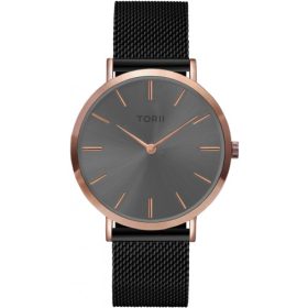    Ceas barbatesc dama TORII R38BM.AR, negru fashion, clasic, elegant