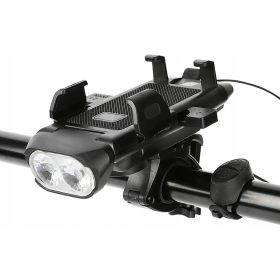    Iluminare pentru biciclete Gemson POWERBANK + MÂNER + LANTERĂ + BELL baterie de 800 lm