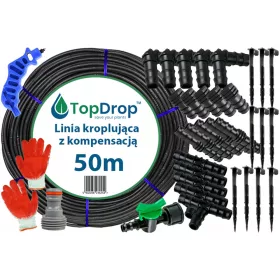  LINIE DIPPERATOR CU COMPENSARE 50M SET DE 34 33CM