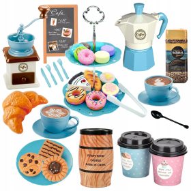  Serviciu set de vase, rasnita, farfurie de cafea, cesti