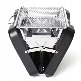    VALIZĂ GRIL TURIST PLĂBILĂ CU CARBUNE LUMINĂ DE GRADINA COMPACT