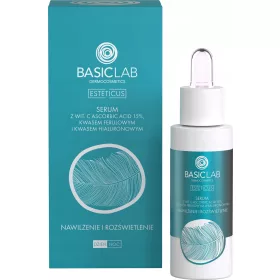    BasicLab Esteticus ser de față hidratant și iluminator 30 ml