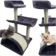  Stâlp pentru zgâriere, pat, covorașe pentru zgâriere, stâlp pentru zgâriere, turn Care Life de până la 60 cm