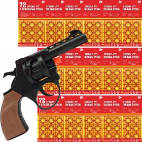    Pistol de percuție Trifox Primer + 16× capace de percuție Trifox Grund cu 8 lovituri 9 inele 72 de lovituri
