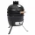  Grătar Kamado din ceramică cu afumător, 2 în 1, 56 c
