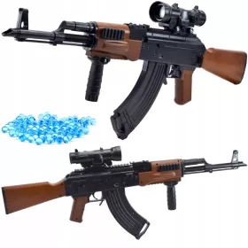    CARBĂ AUTOMATĂ CU GEL GEL PIST MARE, SIGUR PENTRU COPII + Autocolant pentru cărți și benzi desenate Sklep_lolki