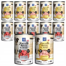  WAFI Bucăți de Carne în Sos cu Pasăre 1250g