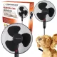  Ventilator de podea Esperanza HURRICANE negru